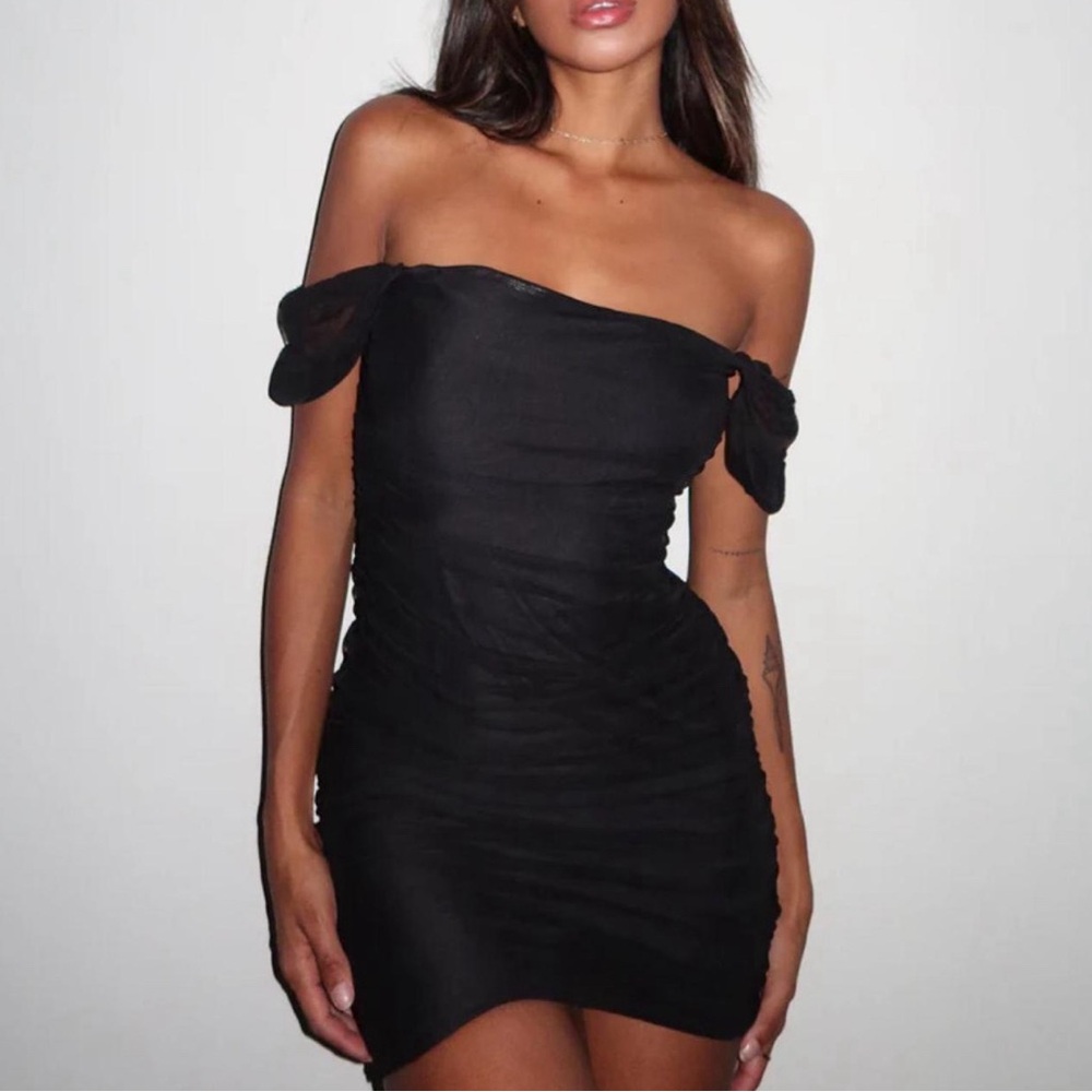 Princess Polly Black Bodycon Mini Dress